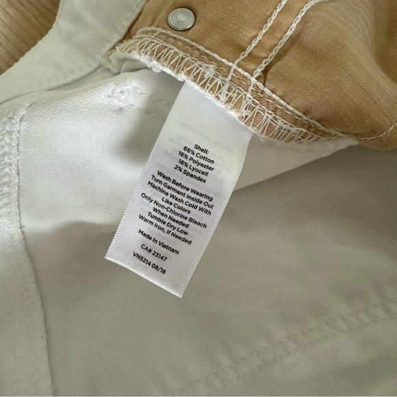 Talbots Flawless Slim Ankle Jeans White Size 12 - Picture 8 of 12